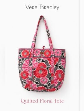 Vera Bradley  Tote  floral print Pink